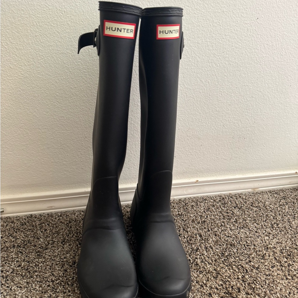 Hunter Classic Black Waterproof Boots
